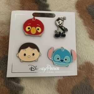 Disney Mickey Mouse Black Pin Set